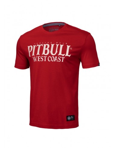 Pitbull West Coast Pánske Tričko s krátkym rukávom SURFING - červena