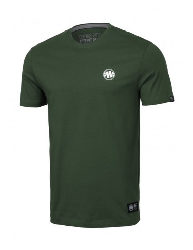 Pitbull West Coast Pánske Tričko s krátkym rukávom Small Logo - Zelená