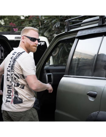 Thor Steinar Pánske Tričko FIGHT - čierna