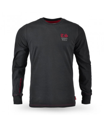 Thor Steinar Pánske Tričko s dlhým rukávom - Black 2