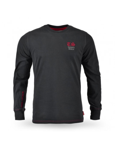 Thor Steinar Pánske Tričko s dlhým rukávom - Black