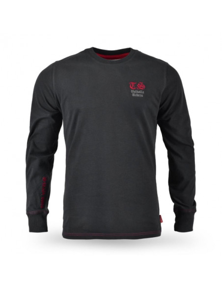 Thor Steinar Pánske Tričko s dlhým rukávom - Black