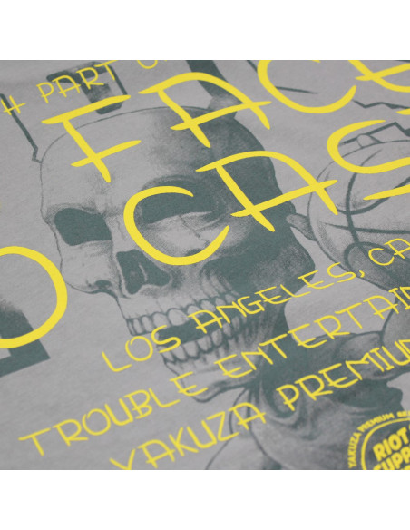 Yakuza Premium Pánske Tričko  -Grey