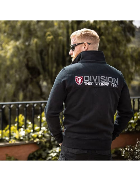 Thor Steinar Pánska Mikina M4.DIV - Black