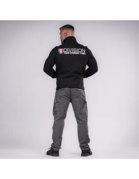 Thor Steinar Pánska Mikina M4.DIV - Black