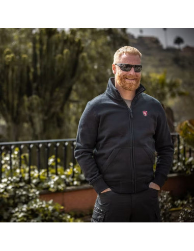 Thor Steinar Pánska Mikina M4.DIV - Black