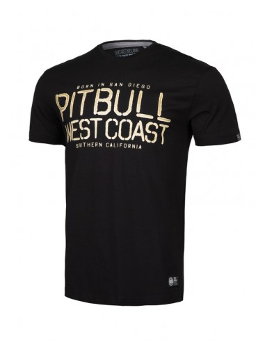 Pitbull West Coast Pánske Tričko s krátkym rukávom Desperado - čierne