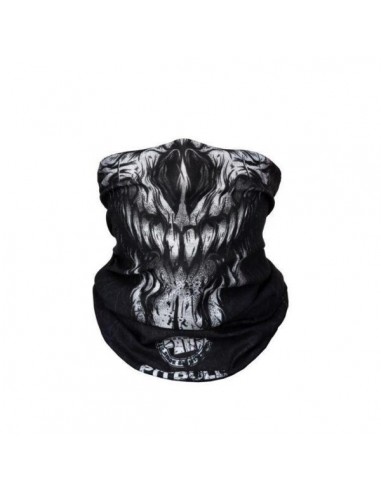 Pitbull West Coast Bandana Mask Reptile - čierna
