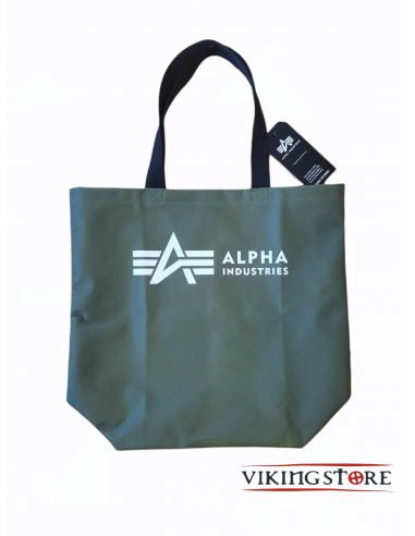 Alpha Industries Shopping Bag -Olivová