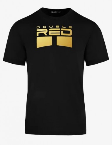 Double Red CARBONARO T-shirt - GOLD FOREVER Black