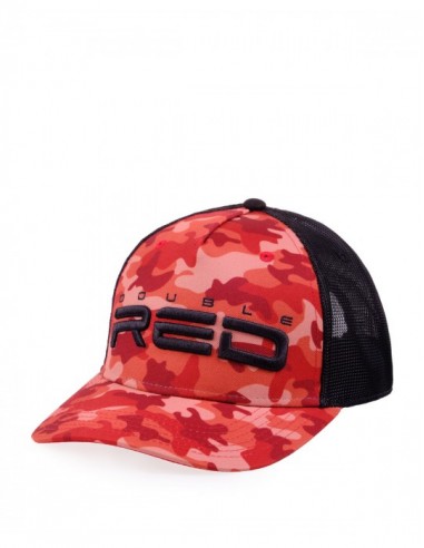 Double Red RAPID CAMODRESSCODE RED HELL Cap - červená