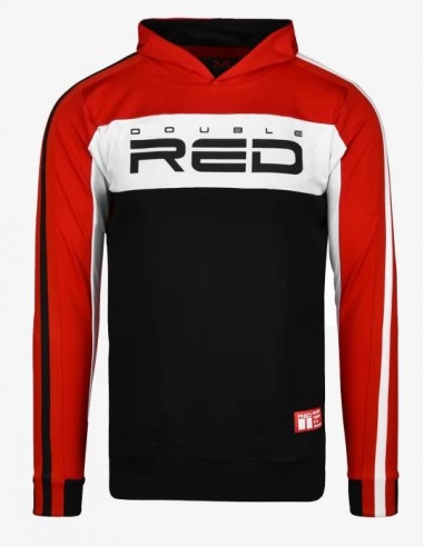 Double Red Pánska Mikina Sweatshirt OUTSTANDING Red/Black