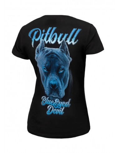 Pitbull West Coast Dámske tričko - Blue Eyed Devil 23-čierna