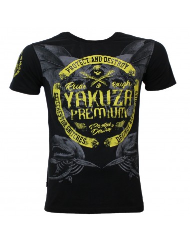 Yakuza Premium Pánske Tričko s krátkym rukávom - čierna YPS 3020