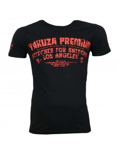Yakuza Premium Pánske Tričko s krátkym rukávom -čierna YPS 3019
