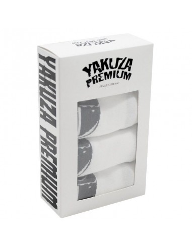 Yakuza Premium Ponožky 4 Set - Biele