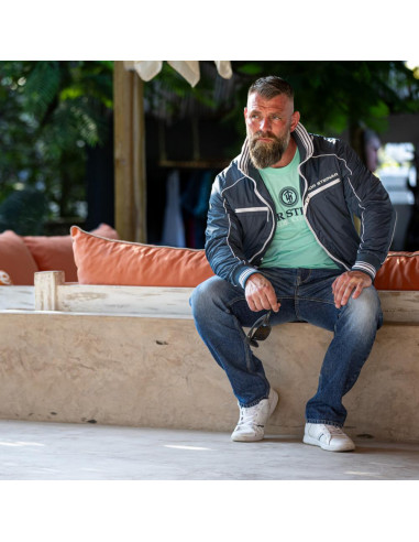 Thor Steinar Pánska Prechodná Bunda TJUST - Biela